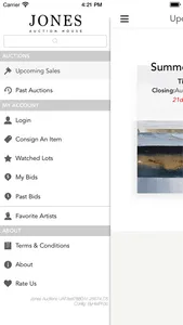 Jones Auctions screenshot 4