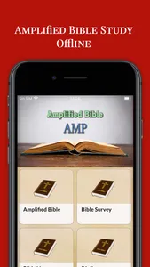 Amplified Bible Study Offline screenshot 0