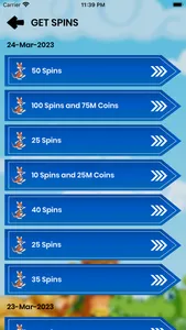 Spins and Coins Reward Links screenshot 0