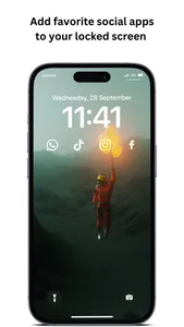 Lock Screen Widget Launcher screenshot 1