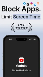 Refocus - Screen Time Blocker screenshot 0