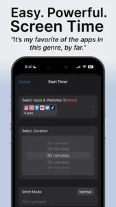 Refocus - Screen Time Blocker screenshot 3