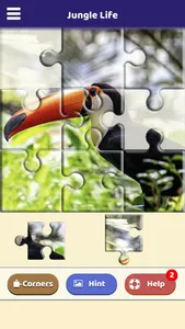 Jungle Life Puzzle screenshot 0