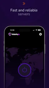 VPN HideMyIP screenshot 1