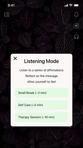 Self Affirmations - Therapy screenshot 4