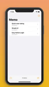 Memo Notion - Quick take notes screenshot 2