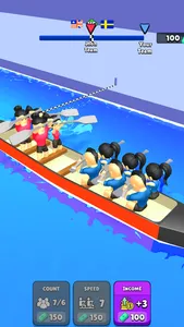 Boat Tug Of War screenshot 2