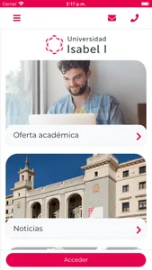 UI1 Universidad Isabel I screenshot 0