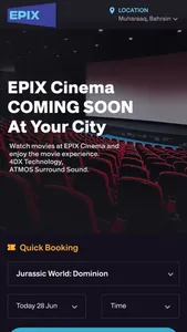 EPIX CINEMAS screenshot 0