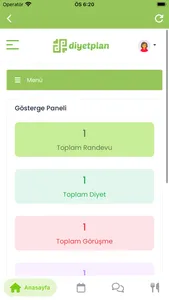 DiyetPlan Danışan screenshot 1