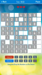 Drag and Drop Sudoku screenshot 0