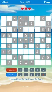 Drag and Drop Sudoku screenshot 1