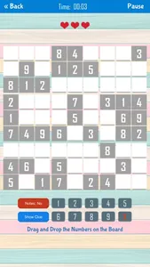 Drag and Drop Sudoku screenshot 3