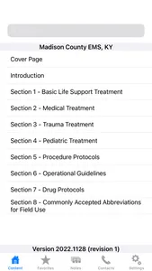 Madison County EMS Protocols screenshot 1