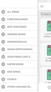 Tamil Christians Songs Lyrics screenshot 2