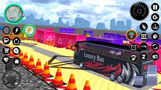 City Bus Simulator 3D Stunt screenshot 0