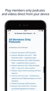 Oxford Review Member App screenshot 2