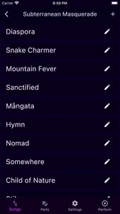 MIDI Set List screenshot 4