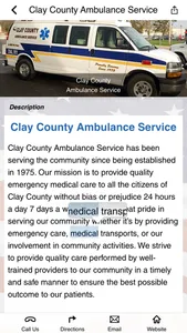 Clay County Ambulance Service screenshot 1