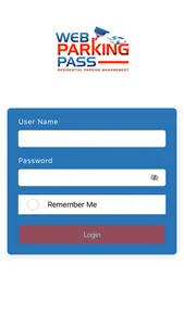 Web Parking Pass Patrol App screenshot 0