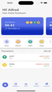 Malo wallet screenshot 0