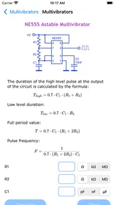 Electronic Circuits Calc Pro screenshot 5