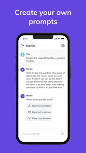 Merlin AI - Chatbot Assistant screenshot 4