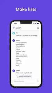 Merlin AI - Chatbot Assistant screenshot 7