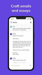 Merlin AI - Chatbot Assistant screenshot 8