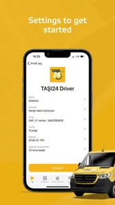 TAŞI driver screenshot 1