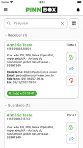 Pinnbox: Armário Inteligente screenshot 1