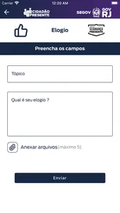 Cidadão Presente RJ screenshot 2