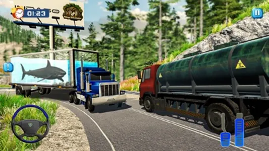 Megalodon Fish Transport Truck screenshot 1