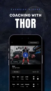 THOR’S TRAINING APP screenshot 3