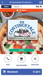 Die Continentale Pizzaservice screenshot 0