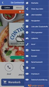 Die Continentale Pizzaservice screenshot 2