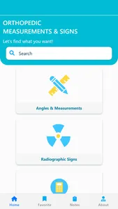 Orthopedic Signs & Angles screenshot 0