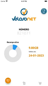 Veloso NET Móvel screenshot 1