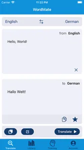 WordMate AI Translate & Learn screenshot 1