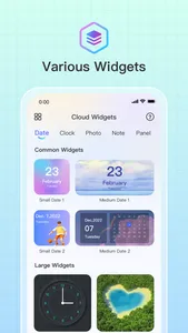 Cloud Widgets Wallpapers Shop screenshot 0