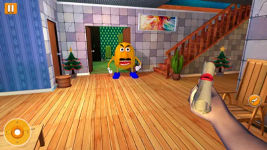 Angry Potato Neighbor House 3D screenshot 0