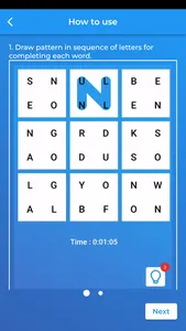 4 Letter Puzzle screenshot 1