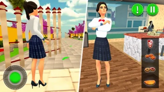 Virtual High School Girl Prank screenshot 0