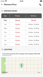 Romanos Pizza screenshot 4