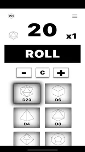 Simple Roller - Dice App screenshot 3