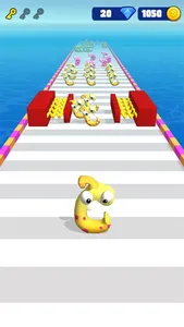 Letter Race 3D: Run & Merge screenshot 1