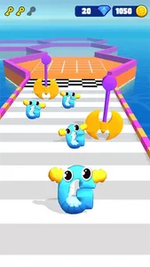 Letter Race 3D: Run & Merge screenshot 2