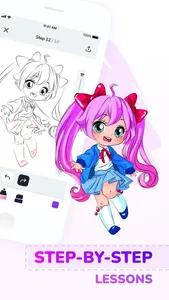 Drawing Anime - Kawaii Art screenshot 1