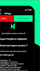 TOPplay Top40 & 2000 playlists screenshot 0