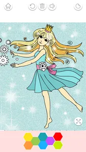 My Princess Coloring Glitter screenshot 2